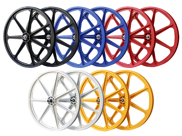 24 bmx top mag wheels