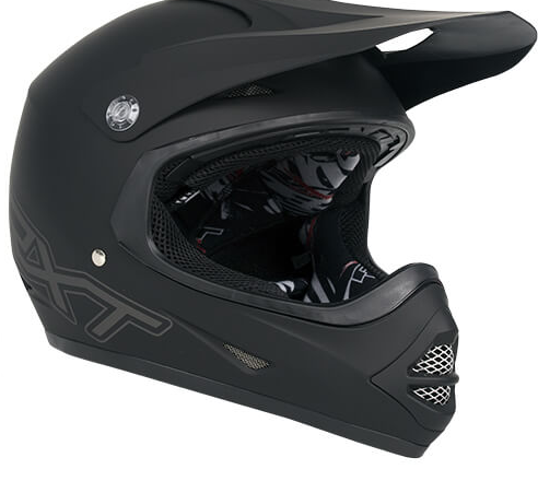 RXT Racer 4 Kids Helmet Matt Black Super Light Approved For BMX Racing AS NZS 1968