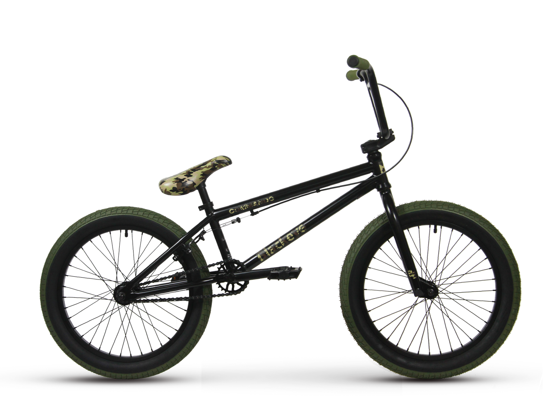 Black top eye bmx