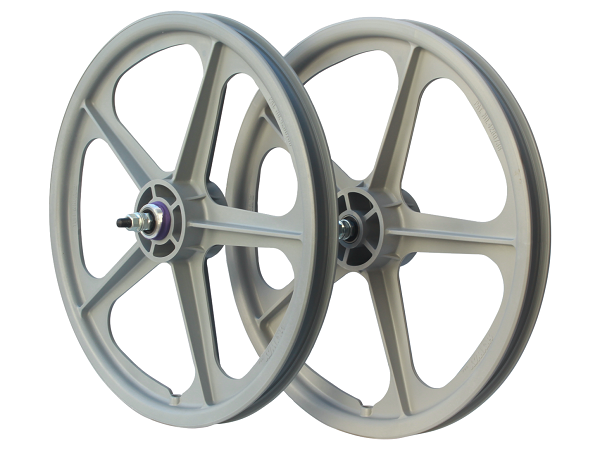 SKYWAY Tuff II Sealed Bearing Spoke Wheel Set Grey 20in x