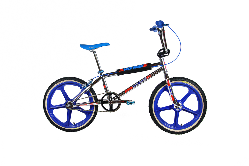 Chrome bmx bike discount